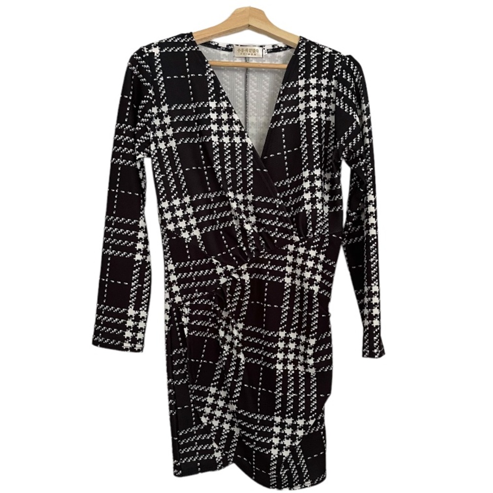 LongSleeve Wrap Dress